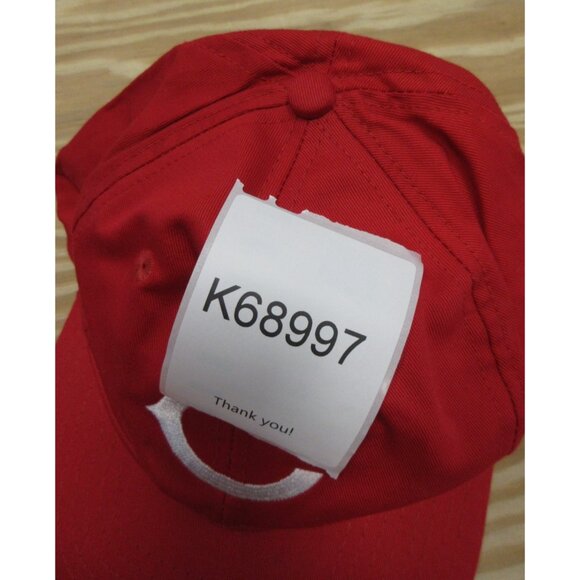 VINTAGE Cincinnati Reds Hat Cap Snapback Red Baseball MLB Twins Enterprise - Picture 10 of 10